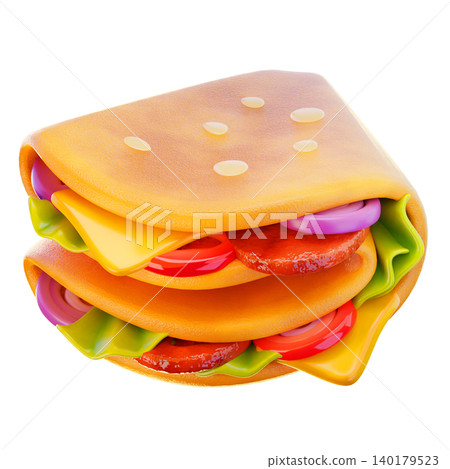 kebab, 3d render icon, fast food illustration kebab, 3d render icon, fast food illustration 140179523