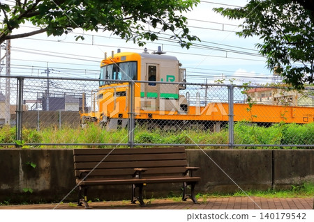 黃色貨運列車形象(車E195系列) 黃色貨運列車形象(車E195系列) 140179542
