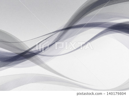 一款以白色和淺灰色日本紙為底,飾以現代曲線和閃亮鉑金粉末的背景材料。 一款以白色和淺灰色日本紙為底,飾以現代曲線和閃亮鉑金粉末的背景材料。 140179804