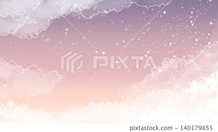星光柔和的天空背景:夢幻般的素材,包含飄渺的雲朵和閃爍的星星。 星光柔和的天空背景:夢幻般的素材,包含飄渺的雲朵和閃爍的星星。 140179855