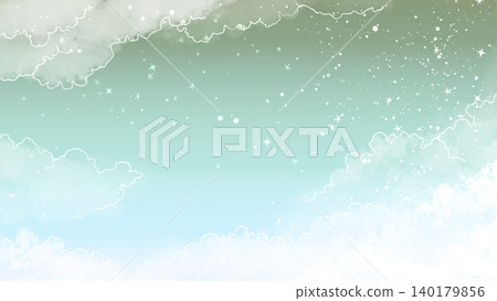 星光柔和的天空背景:夢幻般的素材,包含飄渺的雲朵和閃爍的星星。 星光柔和的天空背景:夢幻般的素材,包含飄渺的雲朵和閃爍的星星。 140179856