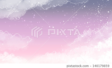 星光柔和的天空背景:夢幻般的素材,包含飄渺的雲朵和閃爍的星星。 星光柔和的天空背景:夢幻般的素材,包含飄渺的雲朵和閃爍的星星。 140179859
