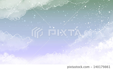 星光柔和的天空背景:夢幻般的素材,包含飄渺的雲朵和閃爍的星星。 星光柔和的天空背景:夢幻般的素材,包含飄渺的雲朵和閃爍的星星。 140179861