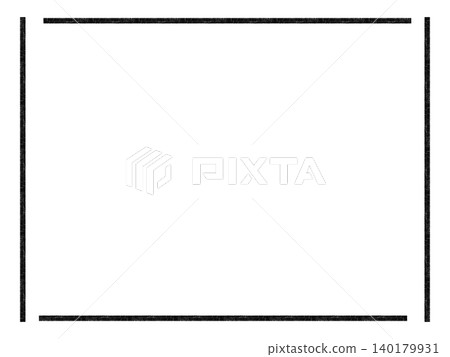 Simple hand-drawn style line art frame illustration material Simple hand-drawn style line art frame illustration material 140179931