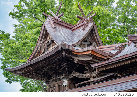 Hijiri Shrine Main Hall, Tottori City, Tottori Prefecture Hijiri Shrine Main Hall, Tottori City, Tottori Prefecture 140180120