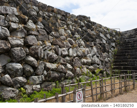 Ishigaki of Toyama Castle Ishigaki of Toyama Castle 140180250