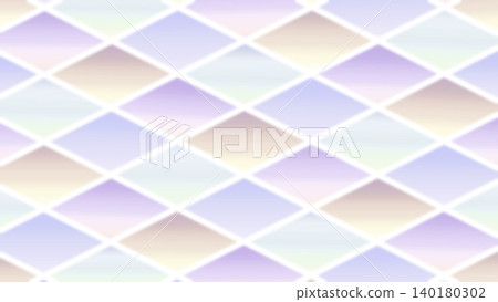 Pastel gradient diamond pattern background, geometric design material. Pastel gradient diamond pattern background, geometric design material. 140180302