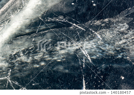 Transparency of river ice. Transparency of river ice. 140180457