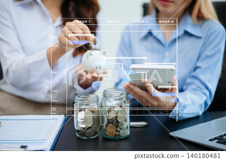 Intelligence and business analytics with key performance indicators dashboard concept.StartUp Programming as Fintech concept. Intelligence and business analytics with key performance indicators dashboard concept.StartUp Programming as Fintech concept. 140180481