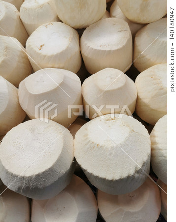 young coconuts ready to drink young coconuts ready to drink 140180947