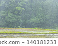 山間暴雨：美麗的自然風光與傾盆大雨交相輝映。 140181233