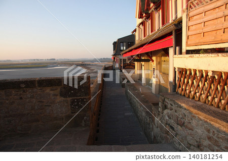 Mont Saint-Michel, France, Morning Scene Mont Saint-Michel, France, Morning Scene 140181254