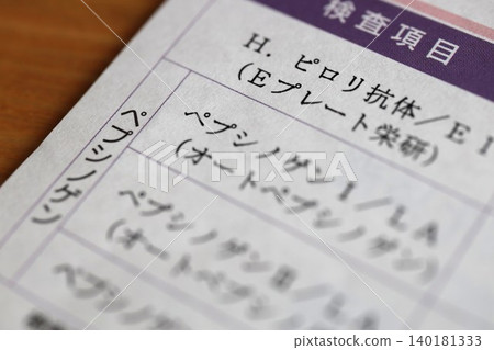 ABC健康檢查（幽門螺旋桿菌檢測、胃癌風險篩檢） 140181333