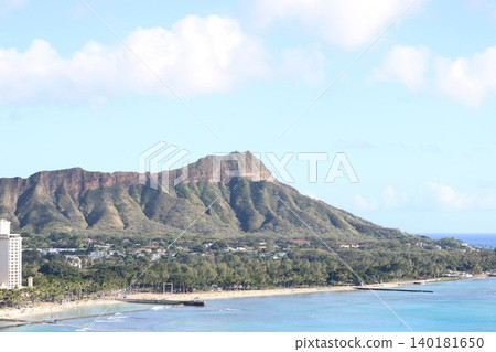 Beautiful beaches and mountains 140181650