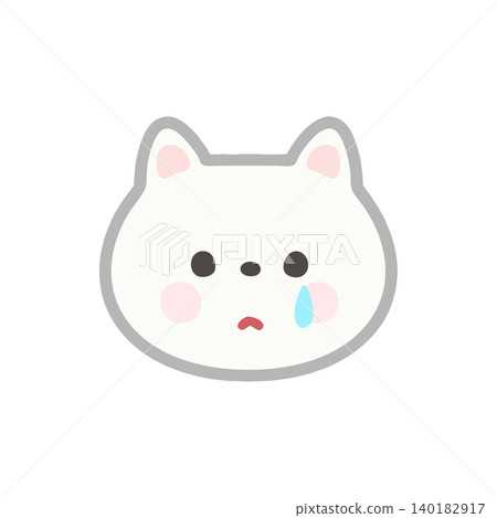 A cat with a dejected, sad face A cat with a dejected, sad face 140182917