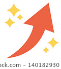 向上箭頭圖示（單一項目） 140182930