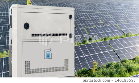 Solar power station with energy storage Solar power station with energy storage 140183555