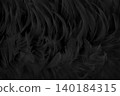 Beautiful black grey bird feathers pattern texture background. 140184315