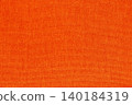 Orange fabric cloth texture background, seamless pattern of natural textile. 140184319