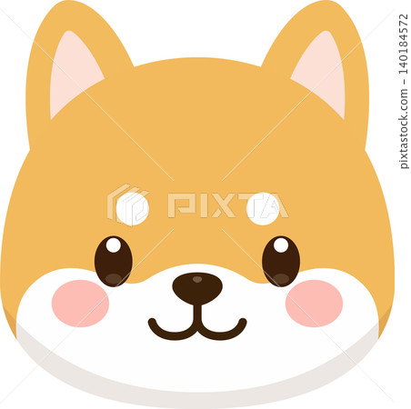 Cute dog icon Cute dog icon 140184572