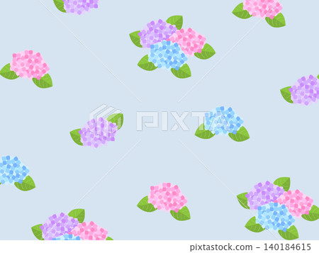 復古繡球花圖案背景 復古繡球花圖案背景 140184615
