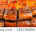 Close-up photo of grilled eel 140184804