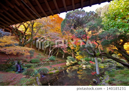 糸島市,雷山仙如寺:室町時代建造的心形庭園。 糸島市,雷山仙如寺:室町時代建造的心形庭園。 140185231