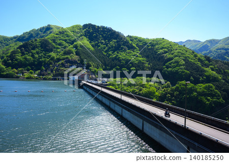 Image of a motorcycle tour around Kusaki Dam Image of a motorcycle tour around Kusaki Dam 140185250