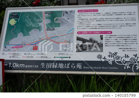 生田綠地玫瑰園通路 140185799