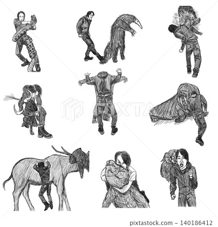 Battle Pose Material Collection 1 140186412