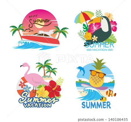 Tropical illustration Tropical illustration 140186435