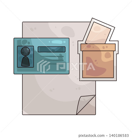 Illustration of Voter Registration Illustration of Voter Registration 140186583