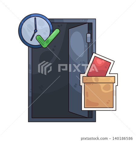 Illustration of Poll Open 140186586