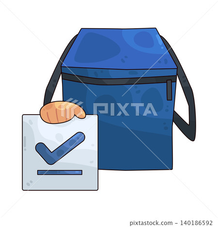 Illustration of Secure Vote Box Illustration of Secure Vote Box 140186592