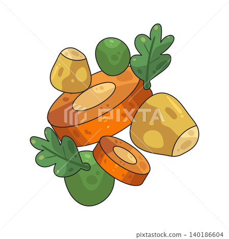 Illustration of Veg mix Illustration of Veg mix 140186604
