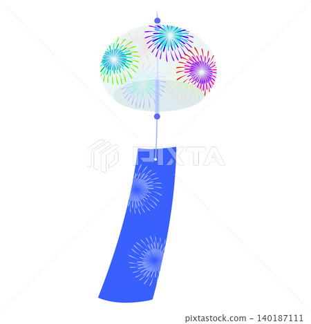 風鈴插圖 風鈴插圖 140187111