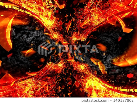 Abstract background of swirling flames and energy explosions | Fire Spiral Art Abstract background of swirling flames and energy explosions | Fire Spiral Art 140187802