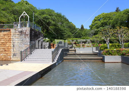 Rengeji Pond Park, Rengeji Pond, Fujieda City, Shizuoka Prefecture, Tokai Region, A paradise of flowers, water, birds, and smiles, Lotus, Rengejiike Rengeji Pond Park, Rengeji Pond, Fujieda City, Shizuoka Prefecture, Tokai Region, A paradise of flowers, water, birds, and smiles, Lotus, Rengejiike 140188398