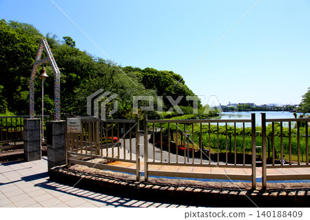 Rengeji Pond Park, Rengeji Pond, Fujieda City, Shizuoka Prefecture, Tokai Region, A paradise of flowers, water, birds, and smiles, Lotus, Rengejiike Rengeji Pond Park, Rengeji Pond, Fujieda City, Shizuoka Prefecture, Tokai Region, A paradise of flowers, water, birds, and smiles, Lotus, Rengejiike 140188409