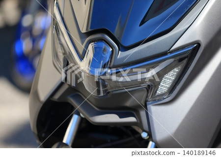 Motorcycle headlight image Motorcycle headlight image 140189146