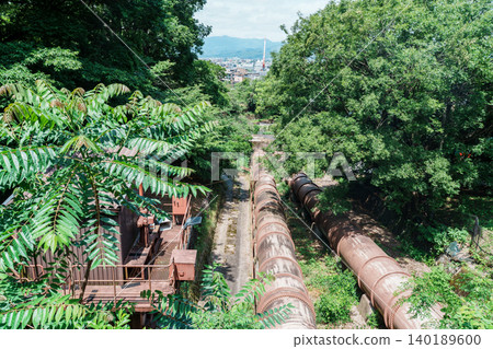 Conveyance pipe of Keage Power Station Conveyance pipe of Keage Power Station 140189600