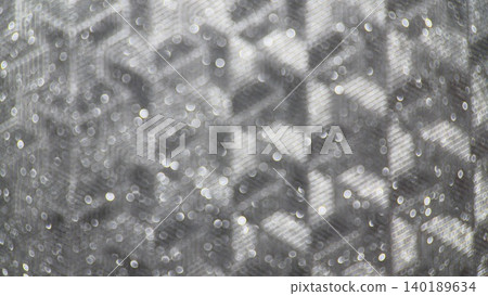 Modern metallic hexagon texture 140189634