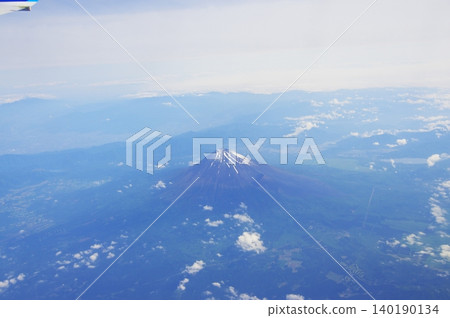 Fuji seen from an airplane Fuji seen from an airplane 140190134