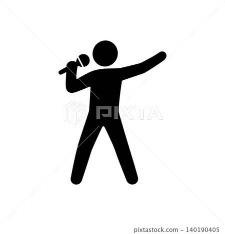 Singing Expressive Leisure icon Singing Expressive Leisure icon 140190405