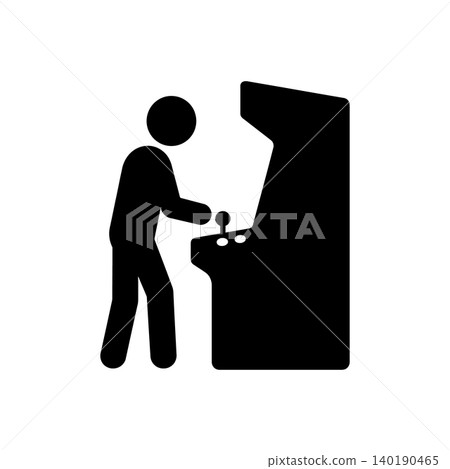 Arcade game machine icon Arcade game machine icon 140190465