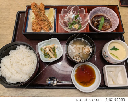 Delicious Japanese breakfast Delicious Japanese breakfast 140190663