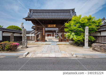 Genchu-ji Temple Gate, Shinkoji-cho, Tottori City, Tottori Prefecture Genchu-ji Temple Gate, Shinkoji-cho, Tottori City, Tottori Prefecture 140191224