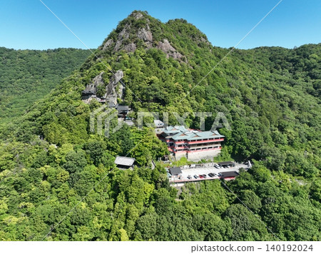 Drone footage of the beautiful scenery at Tarobo Shrine and Aga Shrine in Shiga Prefecture. Drone footage of the beautiful scenery at Tarobo Shrine and Aga Shrine in Shiga Prefecture. 140192024