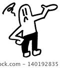 A troublesome person. A loosely drawn stick figure. 140192835