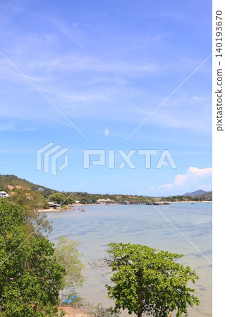 The sea and townscape of Koh Samui, Thailand The sea and townscape of Koh Samui, Thailand 140193670
